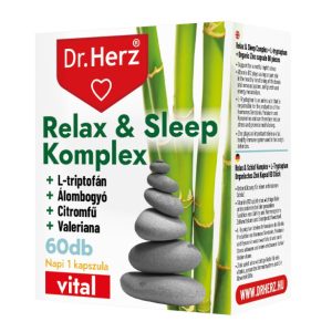 Dr. Herz Relax & Sleep Komplex kapszula (60 db)