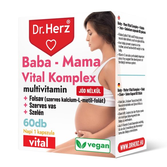 Dr. Herz Baba-Mama Vital Komplex kapszula (60 db)