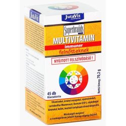   JutaVit Multivitamin Immunkomplex felnőtteknek nyújtott felszívódású (45 db)