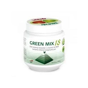 Zöldvér Green Mix 18 zöld növényi keverék por + MSM (150 g)