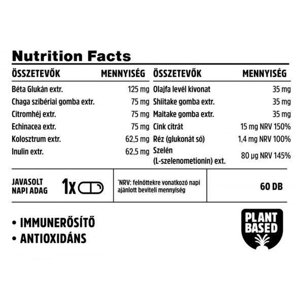 Vitamin Bottle Immunity Well immunerősítő kapszula (60 db)