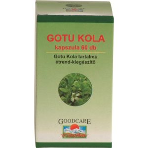 Goodcare Gotu Kola vegán kapszula (60 db) Goodcare Gotu Kola vegán kapszula (60 db)