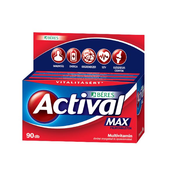 Béres Actival Max filmtabletta (90 db)