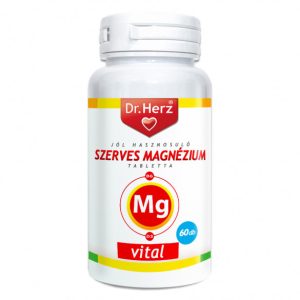 Dr. Herz Szerves Magnézium + B6 + D3 tabletta (60 db)