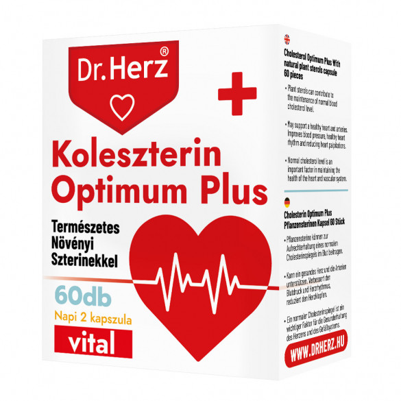 Dr. Herz Koleszterin Optimum Plus kapszula (60 db) 