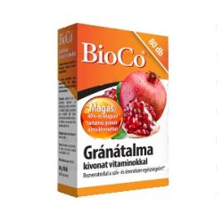 BioCo Gránátalma kivonat tabletta vitaminokkal (80 db)