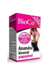 BioCo Ananász kivonat papayával tabletta Megapack (100 db) BioCo Ananász kivonat papayával tabletta Megapack (100 db)