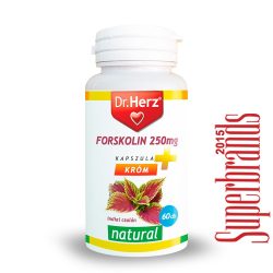 Dr. Herz Forskolin 250 mg+Króm kapszula (60 db)