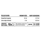Vitamin Bottle Grapefruit magolaj Plus lime kivonat csepp (50 ml)