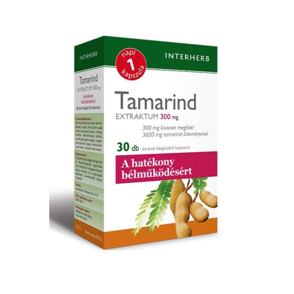 Interherb Napi 1 Tamarind extraktum kapszula (30 db)