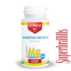 Dr. Herz Magnézium 400 mg Supra kapszula (60 db) Dr. Herz Magnézium 400 mg Supra kapszula (60 db)