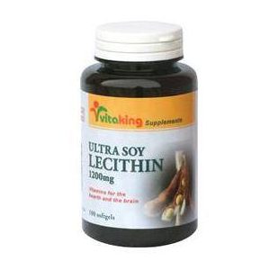 vitaking Lecitin 1200 mg gélkapszula (100 db)