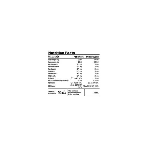 Vitamin Bottle Multivitamin Kids Gyermek Komplex csepp (50 ml)