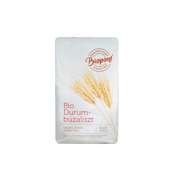 Biopont Bio Durumbúzaliszt sima (1000 g)