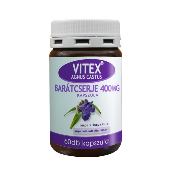 Vitex Barátcserje 400mg kapszula (60 db)