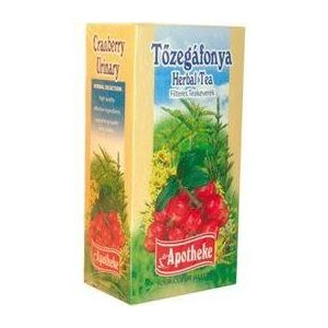 Apotheke Tőzegáfonya filteres tea (20 db)