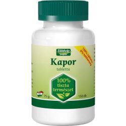 Zöldvér Kapor tabletta 100 % (150 db)