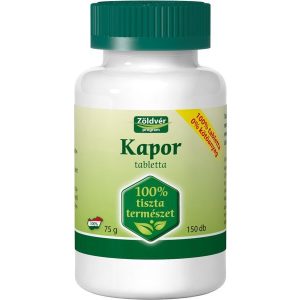 Zöldvér Kapor tabletta 100 % (150 db)