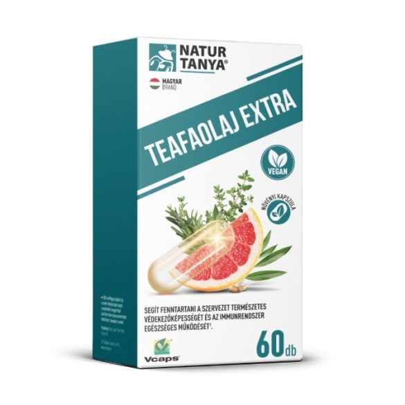 Natur Tanya® Teafaolaj extra kapszula (60 db)