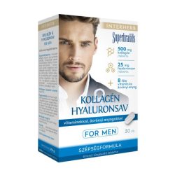   Interherb Kollagén & Hyaluronsav Men emelt hatóanyagtartalmú tabletta (30 db)