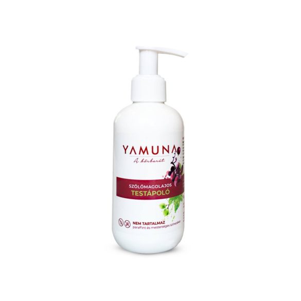 Yamuna Szőlőmagolajos testápoló (200 ml)