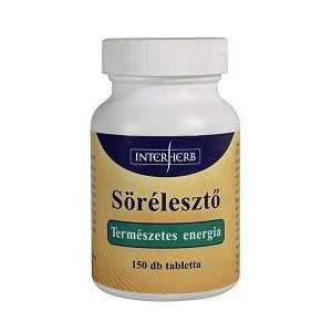 Interherb Vital Sörélesztő natúr (150 db) Interherb Vital Sörélesztő natúr (150 db)