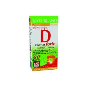 Naturland D-vitamin forte tabletta (60 db)