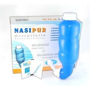 Nasipur Orröblítő készülék sóval (1 db)