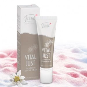 Vital Just szem- és szájkontúr ápoló krém havasi gyopárral és hóalgával (30 ml)