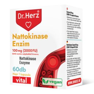 Dr. Herz Nattokinase enzim 100 mg 2000 FU kapszula (60 db) 