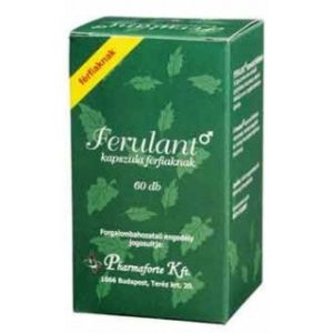 Ferulant kapszula a férfiak támogatására (60 db) Ferulant kapszula a férfiak támogatására (60 db)