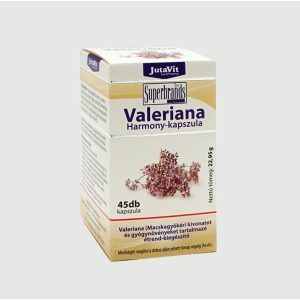 JutaVit Valeriana Harmony kapszula (45 db) JutaVit Valeriana Harmony kapszula (45 db)