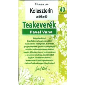 Pavel Vana tea Koleszterin csökkentő (40 db)