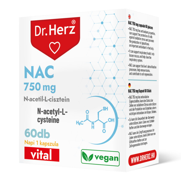 Dr. Herz NAC 750 mg kapszula (60 db )