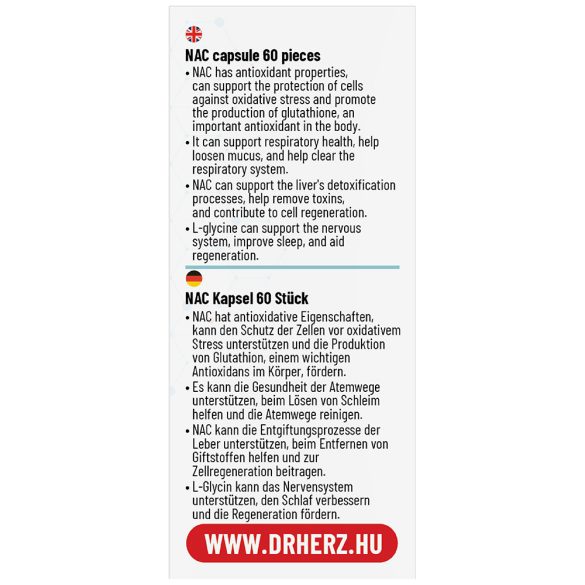Dr. Herz NAC kapszula (60 db )