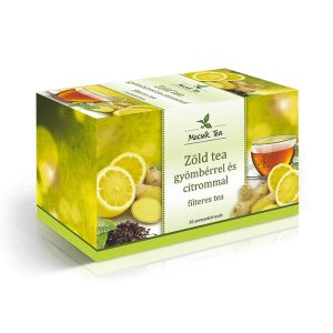 Mecsek Tea Zöld tea gyömbérrel és citrommal (20 x 2 g)