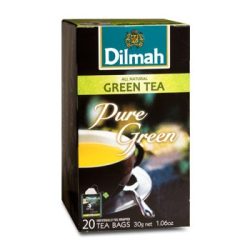 Dilmah Zöld tea, Natural, filteres (20 db x 1,5 g)