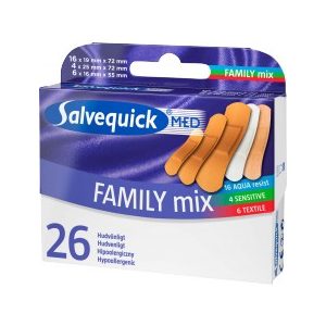 Salvequick Sebtapasz Family mix (26 db)