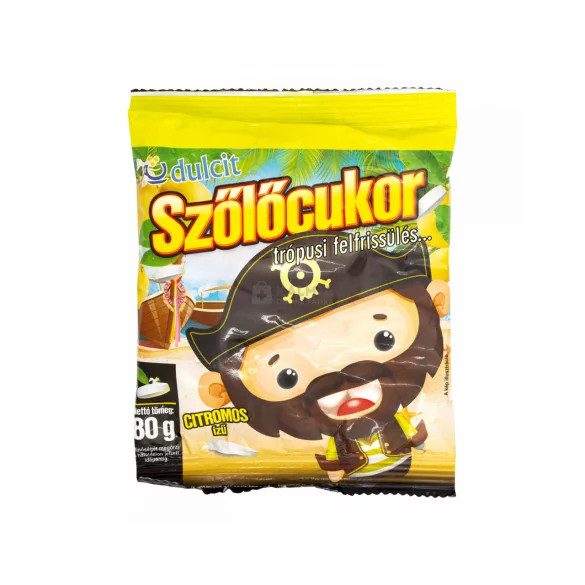 Szőlőcukor tabletta több ízben (80 g)
