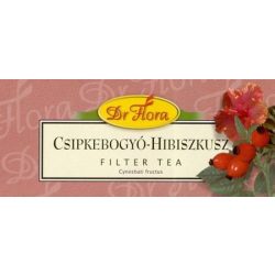 Dr. Flora Csipkebogyó-hibiszkusz filteres tea (25x1 g)