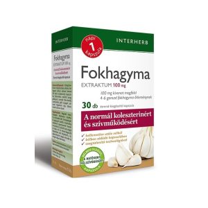 Interherb Napi 1 Fokhagyma extraktum kapszula (30 db) Interherb Napi 1 Fokhagyma extraktum kapszula (30 db)