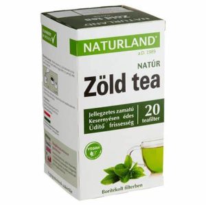 Naturland Zöld Tea, filteres (20 db)