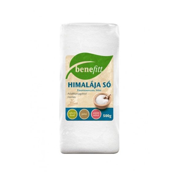 Benefitt Himalája só fehér, finom (500 g)