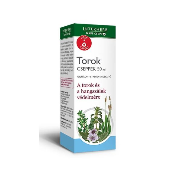 Interherb Napi csepp Torok cseppek (50 ml)