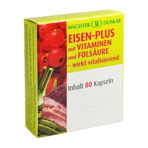 Doskar Vas plusz kapszula (80 db) Doskar Vas plusz kapszula (80 db)