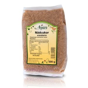 Dénes Natura Nádcukor aranybarna (500 g)