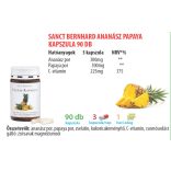 Sanct Bernhard Ananász-Papaja kapszula (90 db)