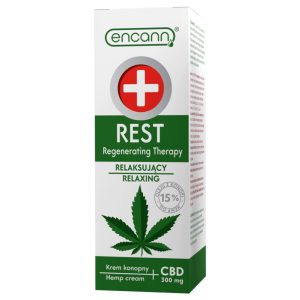 Encann® REST relaxáló hatású CBD olaj tartalmú krém (150 ml)