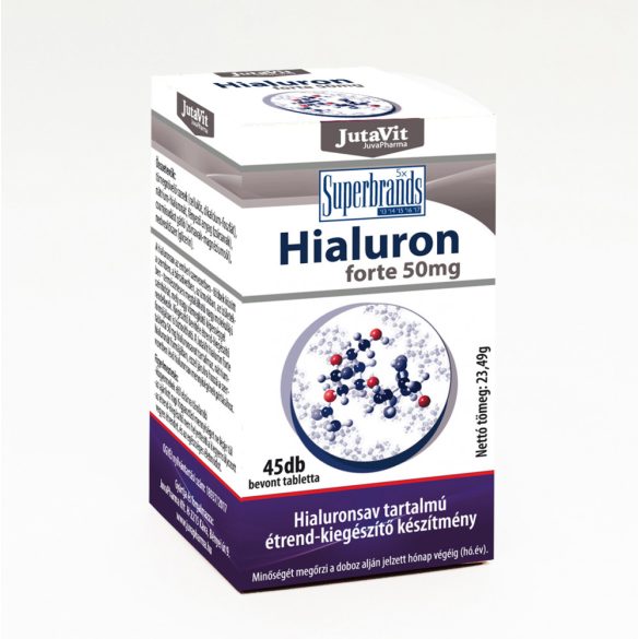 JutaVit Hialuron forte 50 mg tabletta (45 db)