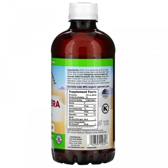 Lily of the desert Aloe vera whole leaf gél - teljes levelű (946 ml)